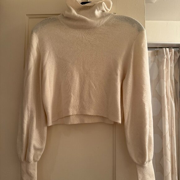 Aritzia Wilfred Rebecca Sweater - Light Birch - Picture 8 of 11